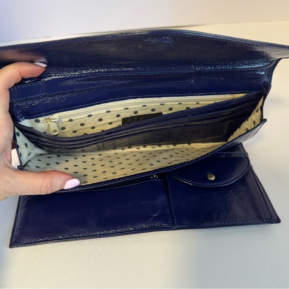 Hobo International navy patent leather envelope clutch - Picture 8 of 14